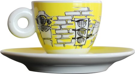 JANKOVIC NATASHA, Senza titolo, Tazzina in ceramica smaltata Anno 2006 Dim. 6x12