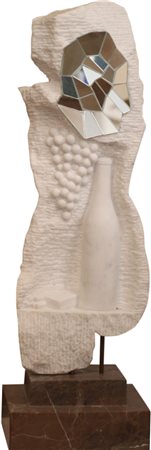 MORICONI LIDO (PIETRASANTA 1936), Bacco tabacco e venere, Scultura in marmo...