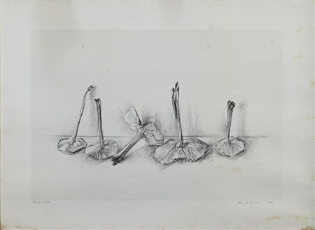 SANTINI RENATO (VIAREGGIO 1912 VIAREGGIO 1995), Senza titolo, Litografia Ann0...