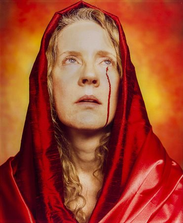 ANDRES SERRANO (1950) Blood Madonna (dalla serie Holy Works) 2011 Cibachrome...