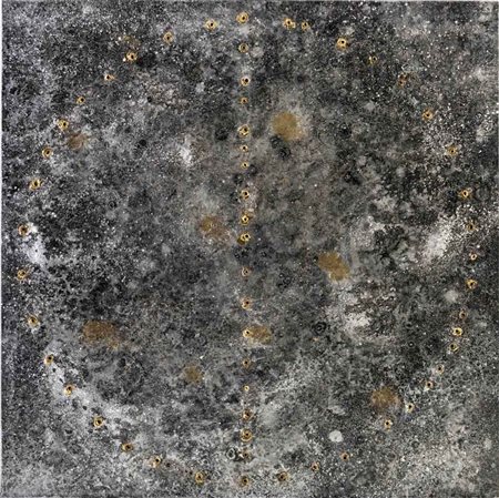 SABRINA RAVANELLI (1972) Sale 2018 Tecnica mista (resine e polvere da sparo)...