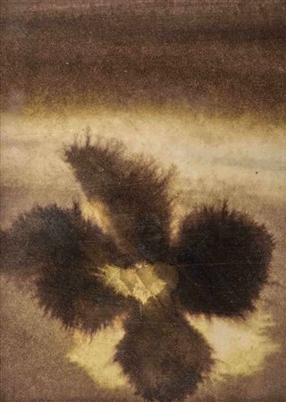 ROSS BLECKNER (1949) Senza titolo 1993 Tecnica mista su lino applicata su...