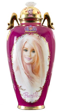 FRANCESCO DE MOLFETTA (1979) Senza titolo (Vaso Barbie) 2013 Porcellana...