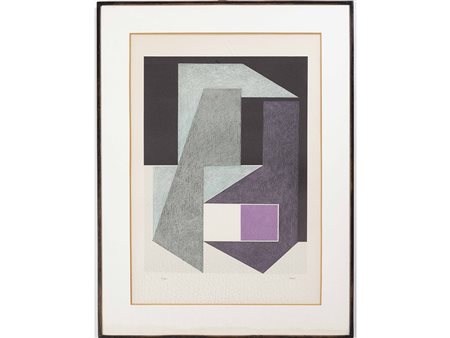 Gualtiero Nativi (1921–1999) Senza titolo 60x43 cm Litografia