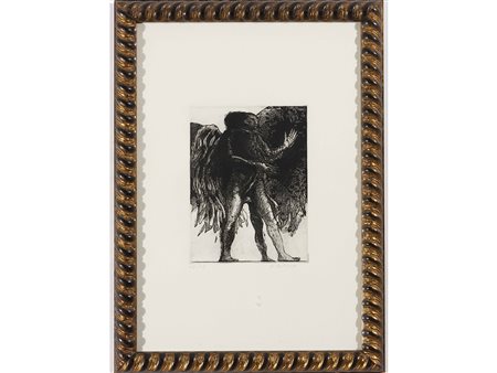 Giuliano Collina (1938) Senza titolo 49x33 cm Acquaforte