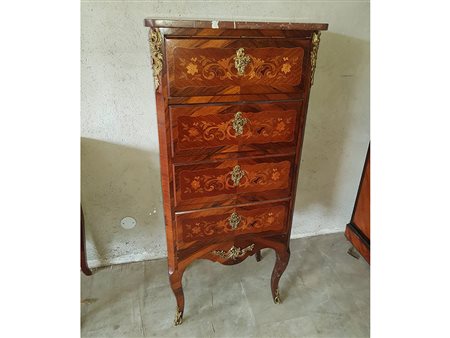 Secretaire primi '900 Secretaire con 4 cassetti 55x37 h 125 cm