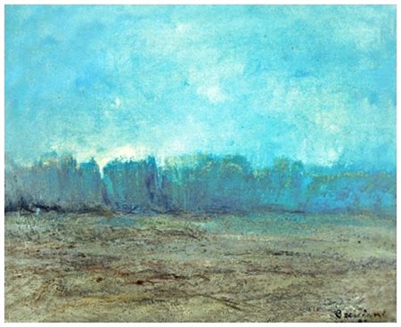 VIRIO BRESCIANI Pietrasanta 1925 – Pietrasanta 2000 Senza titolo 1990 Olio e...