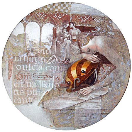 ELVIO MARCHIONNI Spello 1944 Senza titolo Serigrafia polimaterica a rilievo a...