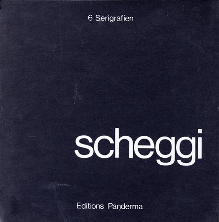 PAOLO SCHEGGI 1940 - 1971 Scheggi, 1968 Cartella contenente 6 serigrafie, cm....