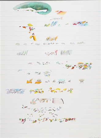 JOHN DOWELL 1941 Concerto for four brass + one love, 1972 Inchiostro e...