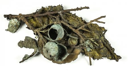 ALIK CAVALIERE 1926 - 1998 Senza titolo Scultura in bronzo, cm. 12 x 62 x 35...