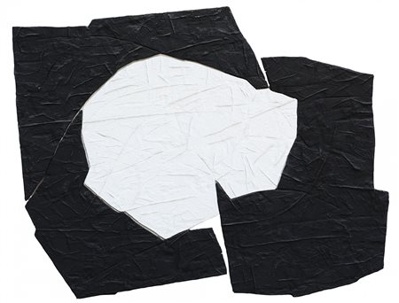 GIOVANNI CAMPUS 1929 Forma 1991, 1991 Acrilico e pigmenti su tela di juta...