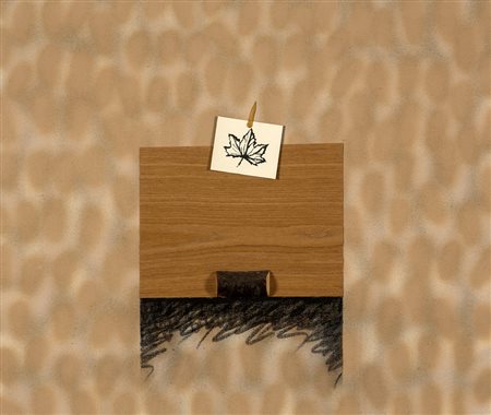 CONCETTO POZZATI 1935 - 2017 Economia rustica, 1974 Tecnica mista e collage...