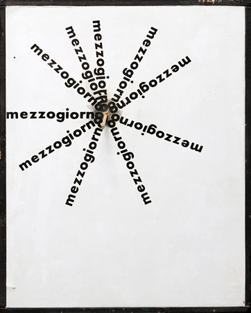 HIDETOSHI NAGASAWA 1940 - 2018 La Meridiana Multiplo, legno stampato e...