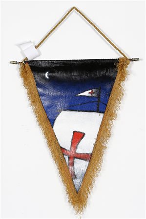 TINO STEFANONI 1937 - 2017 Senza titolo, 1992 Acrilico su stoffa...