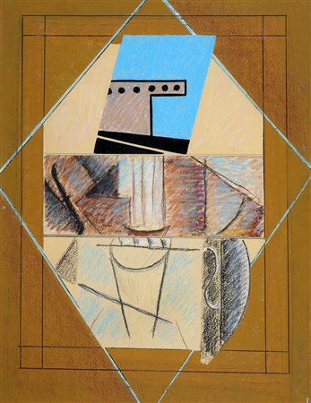 ALDO MONDINO 1938 - 2005 Senza titolo Tecnica mista su carta, cm. 75 x 58...