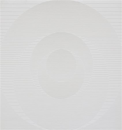 JOAO MARIA ESTER 1944 Blanco V, 1999 Acrilico e fili applicati su tela, cm....