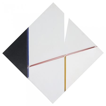 JUAN NICOLAS MELE 1923 - 2002 N. 574, 1995 Pittura e rilievi su tavola, cm....