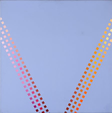 SALVADOR PRESTA 1925 L’equilibrio dell’amore, 1988 Acrilico su tela, cm. 50 x...