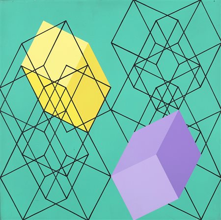 PIERGIORGIO ZANGARA 1943 Un groviglio ordinato n. 2, 1992 Acrilico su tela,...