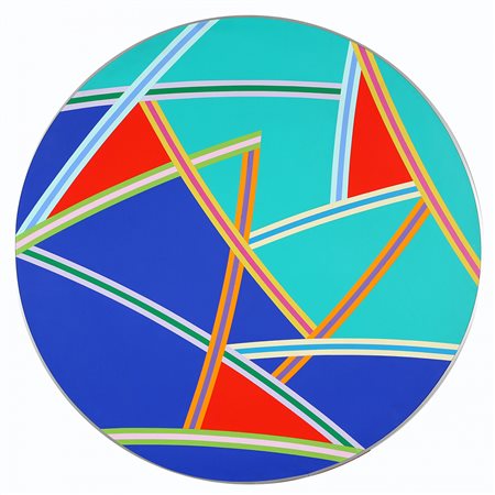 NINO DI SALVATORE 1924 - 2001 Spazio gestaltico curvo 120, 1994 Acrilico su...