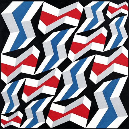 FRANCO GRIGNANI 1908 - 1999 Composizione di sedici distorsioni plastiche,...