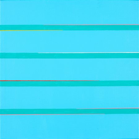 ANGELO DOZIO 1941 J.6 Acrilico su tela, cm. 50 x 50 Firmato sul retro Prov....