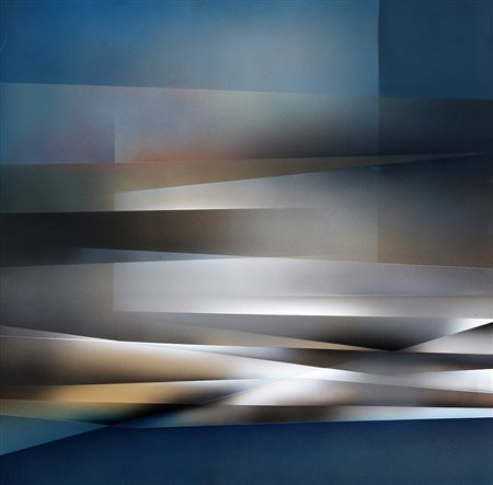 GUIDO ZANOLETTI 1933 - 2014 Senza titolo, 1994 Nitroacrilico su tavola, cm....