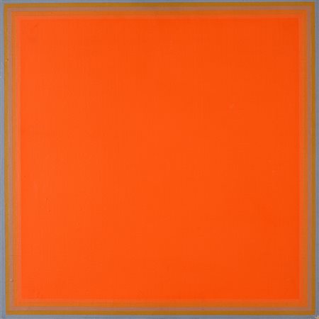 JORRIT TORNQUIST 1938 Opus 502/2, 1974 Acrilico liquitex su tela, cm. 50 x 50...