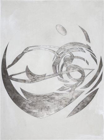 DOMENICO BIANCHI 1955 Senza titolo, 2009 Cera e fibra di vetro su tela, cm....