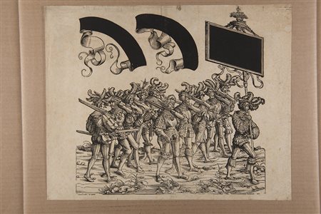 Dalla serie "Processione trionfale di Massimiliano I" di Hans I Burgkmair...