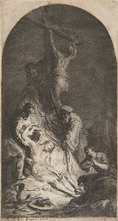 Martin Johann Schimdt (Grafenwörth 1718 - Krems an der Donau 1801)Deposizione...