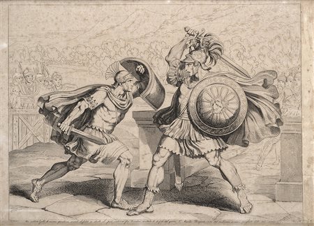 Bartolomeo Pinelli (Roma 1781 - 1835)Gruppo di venticinque incisioni inerenti...