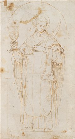 Scuola dell'inizio del secolo XVIISanto MartirePenna e inchiostro bruno su...