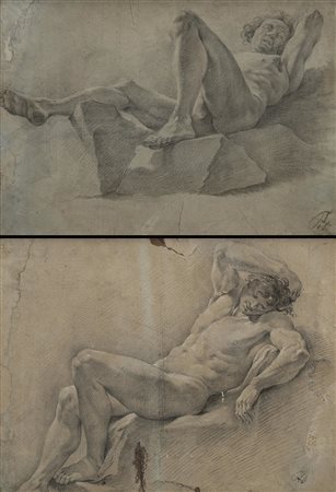 Scuola dell'Italia centrale della fine del secolo XVIIICoppia di disegni...
