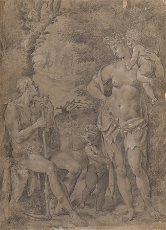 Da Jacopo da Empoli, fine secolo XVI-inizi XVIILa famiglia di AdamoMatita...