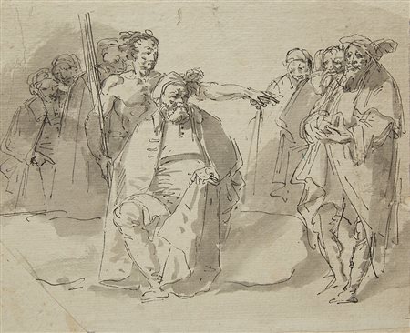 Scuola veneta del secolo XVIII, da Giovan Battista TiepoloStudio per...