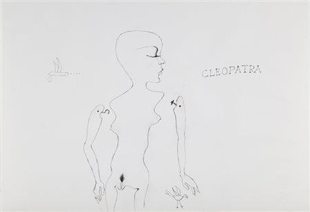 Vettor Pisani Ischia 1934 – Roma 2011 china su carta anno 2001 cm 31x46,8...