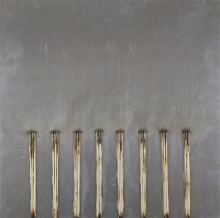 Bernard Aubertin Fontenay-aux-Roses 1934 - Reutlingen 2015 "Dessin de feu"...