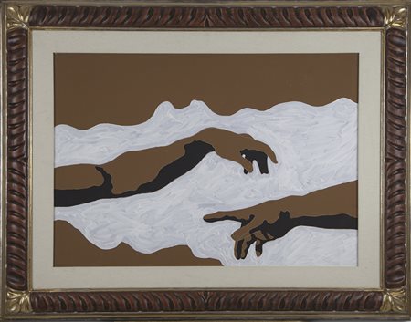 Tano Festa Roma 1938 – 1988 "Michelangelo" acrilico su tela anno 1978 cm...