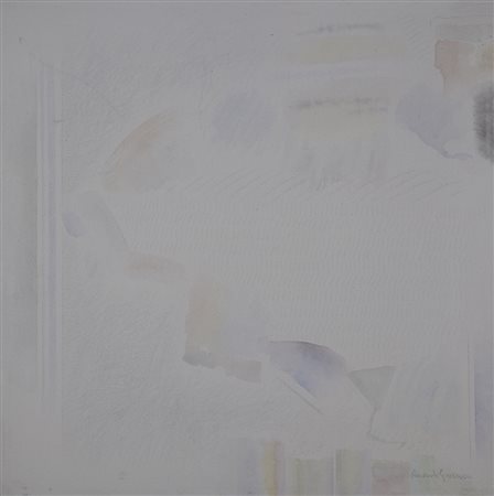 Riccardo Guarnieri Firenze 1933 "Andare dove ?" olio su tela anno 1991 cm...