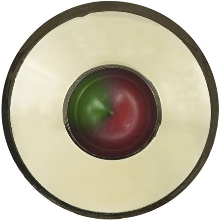 Franco Costalonga Venezia 1933 "Ocftmvo" Assemblaggio (sphère en plexiglas et...