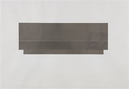 Getulio Alviani Udine 1939 – Milano 2018 "Scarti su carta" alluminio su carta...