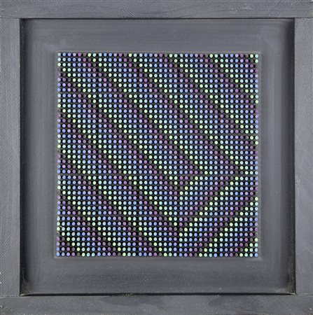 Franco Costalonga Venezia 1933 "Variante di colore" cilindretti in plastica...