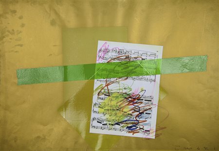 Giuseppe Chiari Firenze, 1926 – Firenze, 2007 collage e tecnica mista su...