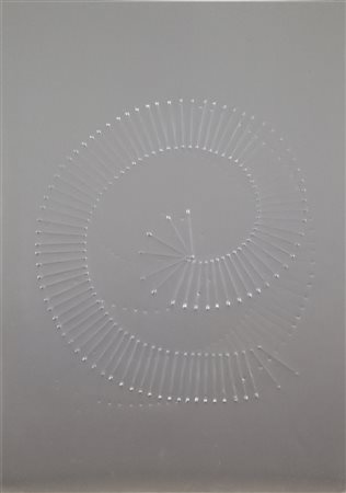 Sara Campesan Mestre 1924-2016 pressione su carta laminata anno 1970 cm 50x35...