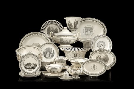 Manifattura di Stone Coquerel et Legros, Parigi, secolo XIX / XX. Lotto...