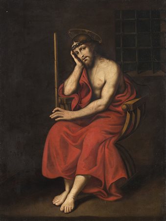 Seguace di Giampietrino, secolo XVIIEcce HomoOlio su tela cm...