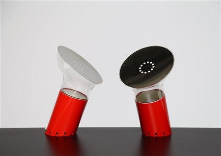 BONETTO RODOLFO (1929 - 1991) Coppia di lampade tavolo mod. Nitia per Design...