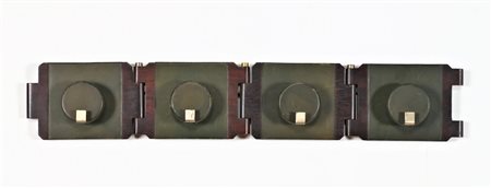 PARISI ICO (1916 - 1996) Attaccapanni in elementi componibili, mod. Cerere...